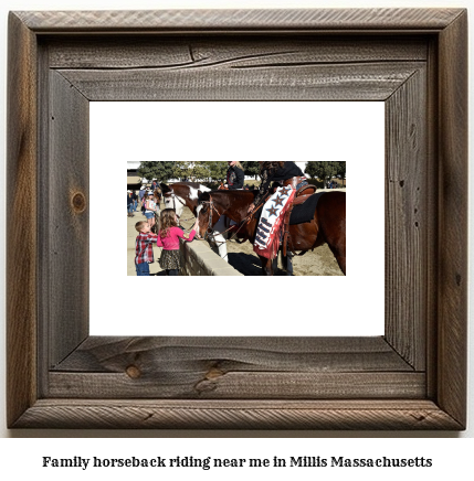 family horseback riding near me in Millis, Massachusetts